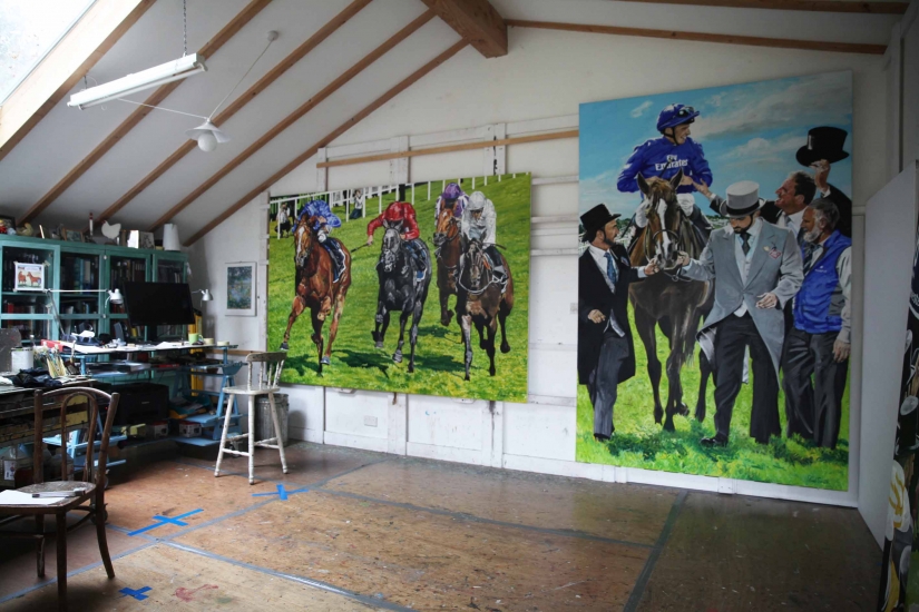 Studio image 1, Masar 2018 Epsom Derby.