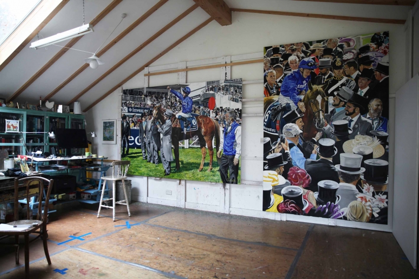 Studio image 2, Masar 2018 Epsom Derby.