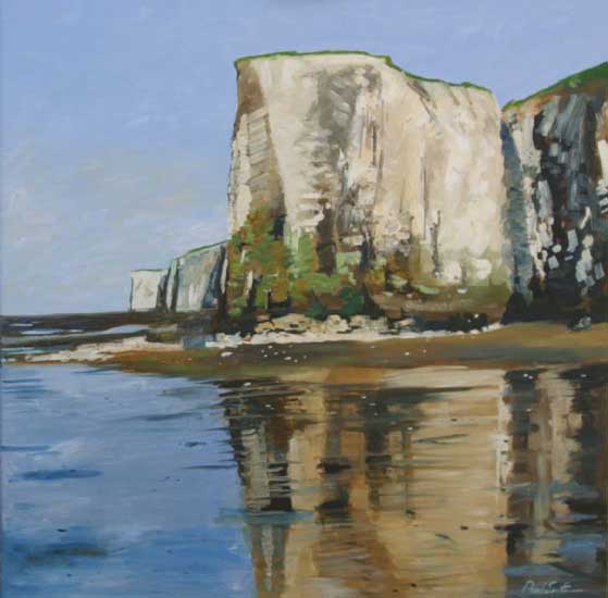 Botany Bay, Midday. Oil on canvas 36 x 36 inches (92 x 92 cm).  POA